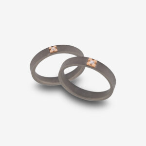 FEDE IN TITANIO E ORO MOD. 1817/1818