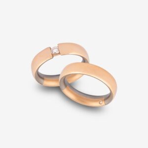 FEDE IN TITANIO E ORO MOD. 1903TC/1903TB