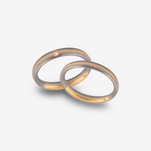 FEDE IN TITANIO E ORO MOD.2107TC/2107TB