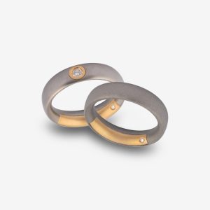 FEDE IN TITANIO E ORO MOD. 2103TC/2103TB